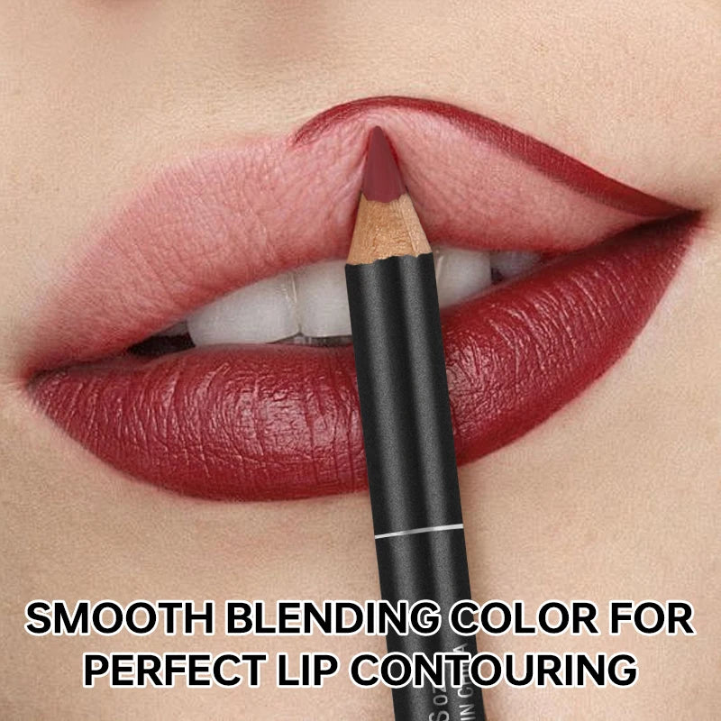 قلم تحديد شفاه فاخر مطفي - طويل الثبات وسهل التطبيق | Luxury Matte Lip Liner – Long-Lasting, Smooth Application