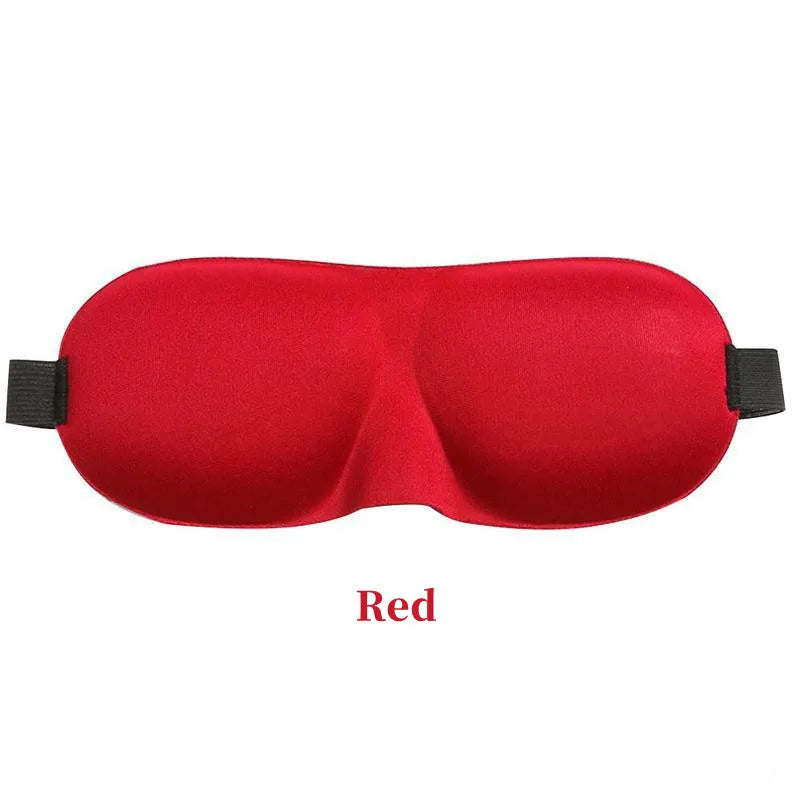 3D Contoured Sleep Eye Mask – Light-Blocking Molded Night Blindfold for Men & Women | قناع نوم مريح 3D بغطاء محدب – لحجب الضوء بالكامل للرجال والنساء