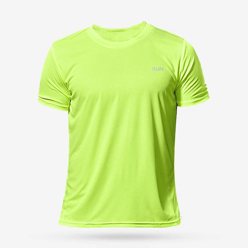 🇧🇷 Men's Quick Dry Oversized Gym T-Shirt – Summer Sports & Fitness Jersey | تيشيرت رياضي رجالي صيفي واسع – خامة تجف سريعًا للجيم والجري مستوحى من تيشيرتات البرازيل