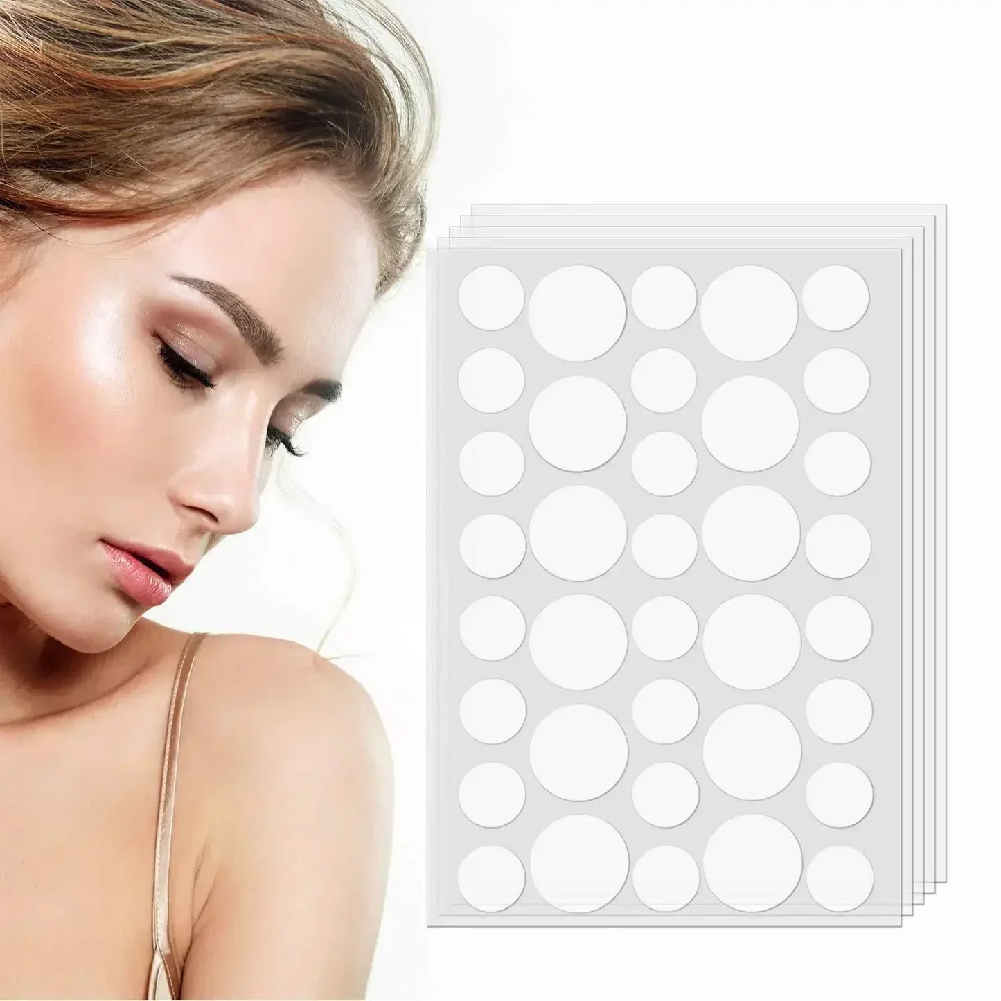 لاصقات الحبوب الشفافة – طبيعية وآمنة للبشرة | Invisible Acne Patches – Natural & Skin-Safe