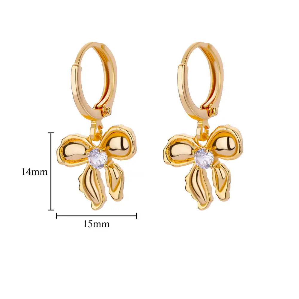 ✨ Luxury Zircon Heart & Moon Hoop Earrings – Imitation Pearl Stainless Steel Wedding Jewelry 🔷 أقراط دائرية فاخرة بزركون وقلب وهلال – تصميم أنيق مع لؤلؤ صناعي من الستانلس ستيل