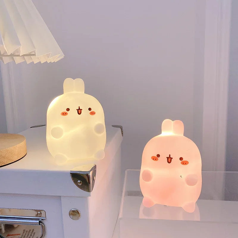 Rabbit LED Night Light โ Wireless Bedside Atmosphere Lamp for Bedroom & Floor Decor | ู
ุตุจุงุญ ุฃุฑูุจ ูููู LED ุจุฏูู ุชูุตูู โ ุฏูููุฑ ุฃููู ูู
ุถูุก ูุทุงููุฉ ุงูุณุฑูุฑ ูุบุฑู ุงูููู