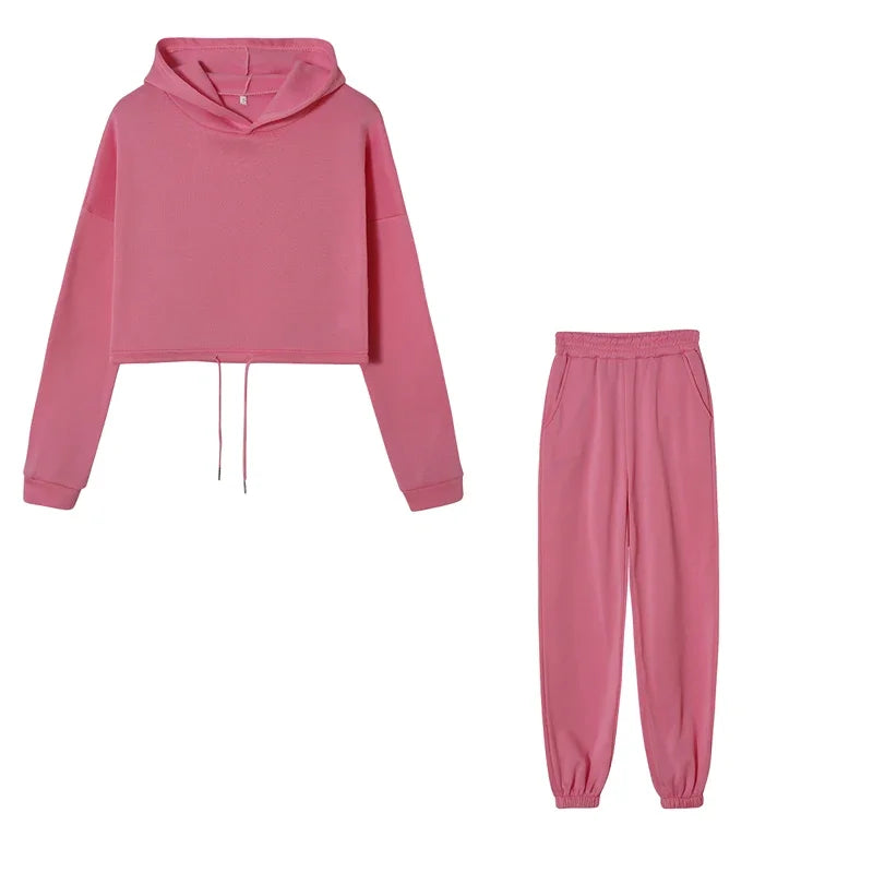 🔥 Women’s 2-Piece Long Sleeve Sport Set – Trendy Casual Fit | طقم رياضي نسائي قطعتين بأكمام طويلة – تصميم عصري مريح بخصر أنثوي أنيق