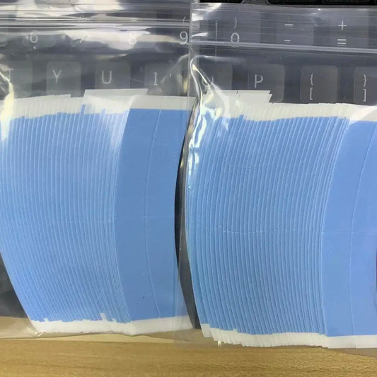 🟦 36pcs Double-Sided Lace Wig Adhesive Tape | شريط لاصق مزدوج للباروكة والإكستنشن – 36 قطعة