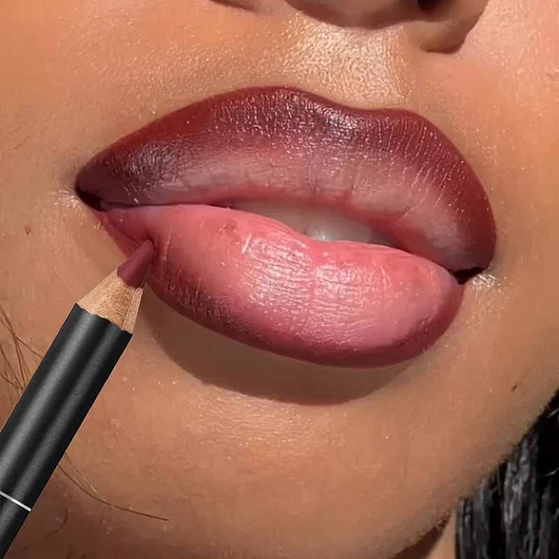 قلم تحديد شفاه فاخر مطفي - طويل الثبات وسهل التطبيق | Luxury Matte Lip Liner – Long-Lasting, Smooth Application