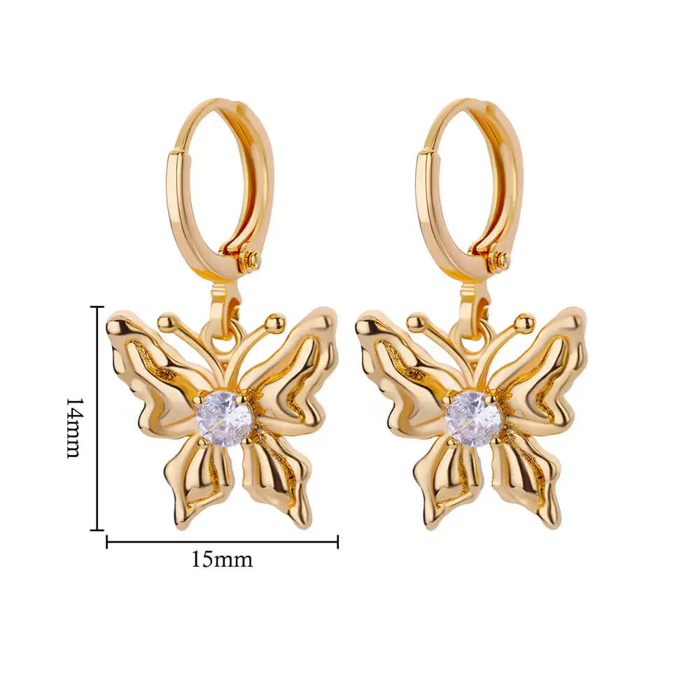✨ Luxury Zircon Heart & Moon Hoop Earrings – Imitation Pearl Stainless Steel Wedding Jewelry 🔷 أقراط دائرية فاخرة بزركون وقلب وهلال – تصميم أنيق مع لؤلؤ صناعي من الستانلس ستيل
