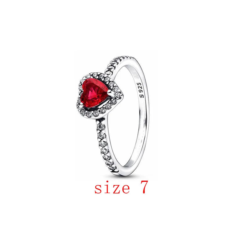 Valentine's Day Red Christmas Apple Gift Dangle Charms Beads 925 Sterling Silver Fit Original Heart Bracelet Women Jewelry