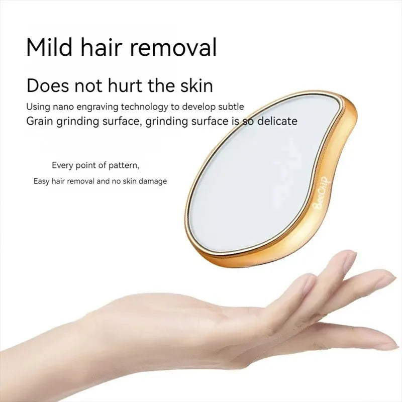 🧼 Nano Glass Painless Hair Removal Tool | أداة إزالة الشعر الزجاجية النانوية – بدون ألم أو تهيّج للبشرة