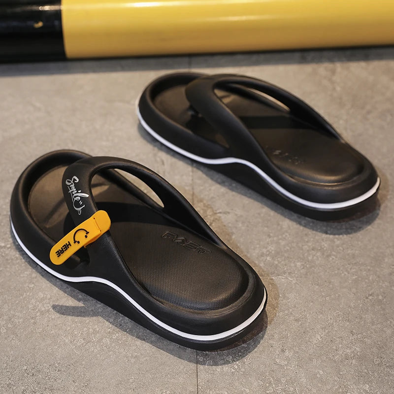 🩴 Summer Men’s Soft EVA Flip Flops – Anti-Slip Beach & Home Slides | شبشب رجالي صيفي بنعل EVA ناعم – للشاطئ والمنزل – مانع للانزلاق