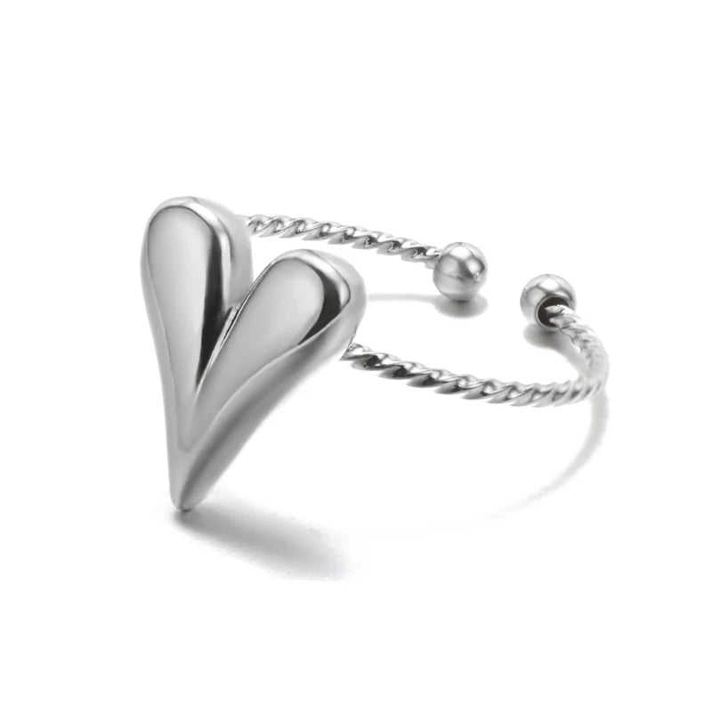 โจ 316L Stainless Steel Gold Rings โ Classic Wedding & Couple Jewelry ๐ท ุฎูุงุชู
ุณุชุงููุณ ุณุชูู 316L ุจููู ุฐูุจู โ ุชุตู
ูู
ูุงุฎุฑ ูููุงุณููู ููุฒูุงู