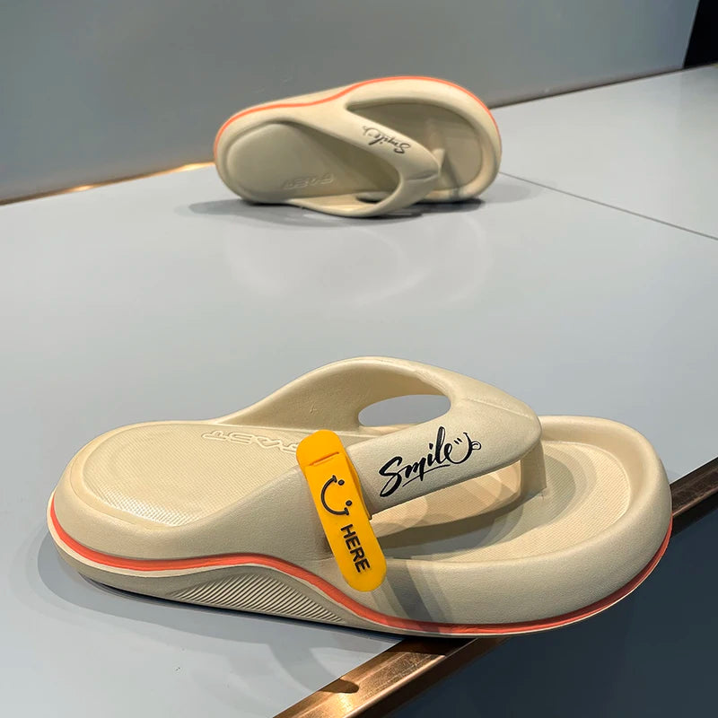 🩴 Summer Men’s Soft EVA Flip Flops – Anti-Slip Beach & Home Slides | شبشب رجالي صيفي بنعل EVA ناعم – للشاطئ والمنزل – مانع للانزلاق