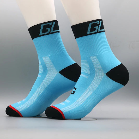 GLCO Sports Socks – Unisex Breathable Antibacterial Compression Cycling & Hiking Socks | جوارب رياضية GLCO – للجنسين، مضادة للبكتيريا، قابلة للتهوية، للضغط، مثالية للدراجات والمشي