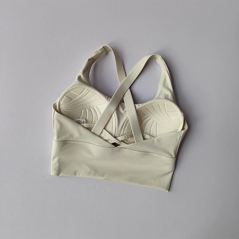 🎽 All-in-One Shock-Proof Sports Bra – High-Intensity Support for Running & Fitness | حمالة صدر رياضية شاملة – مقاومة للصدمات ودعم قوي للتمارين العالية