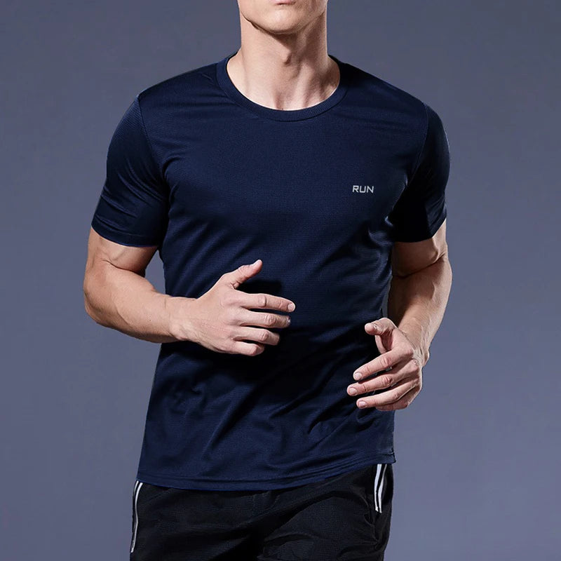 🇧🇷 Men's Quick Dry Oversized Gym T-Shirt – Summer Sports & Fitness Jersey | تيشيرت رياضي رجالي صيفي واسع – خامة تجف سريعًا للجيم والجري مستوحى من تيشيرتات البرازيل