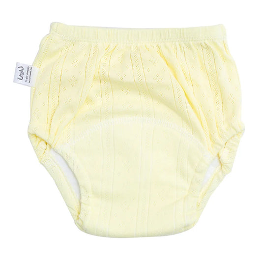 🩲 Reusable Baby Training Pants – Solid Color Washable Diaper Shorts for Boys & Girls | شورت تدريب أطفال قابل للغسل – حفاض قماشي بلون سادة للبنات والأولاد