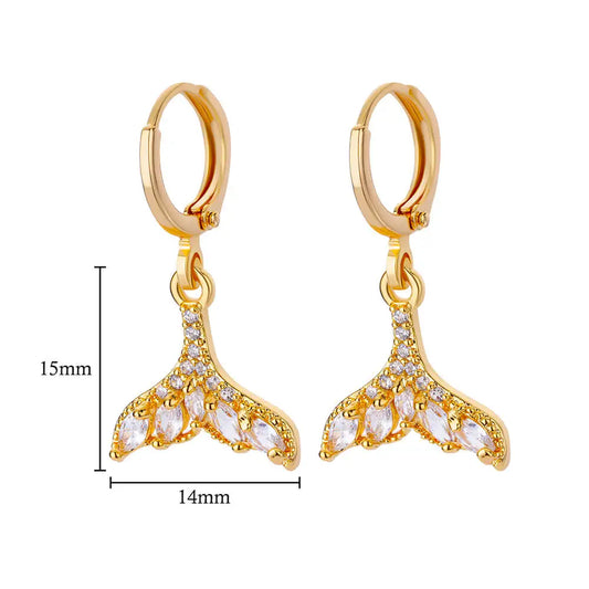 ✨ Luxury Zircon Heart & Moon Hoop Earrings – Imitation Pearl Stainless Steel Wedding Jewelry 🔷 أقراط دائرية فاخرة بزركون وقلب وهلال – تصميم أنيق مع لؤلؤ صناعي من الستانلس ستيل