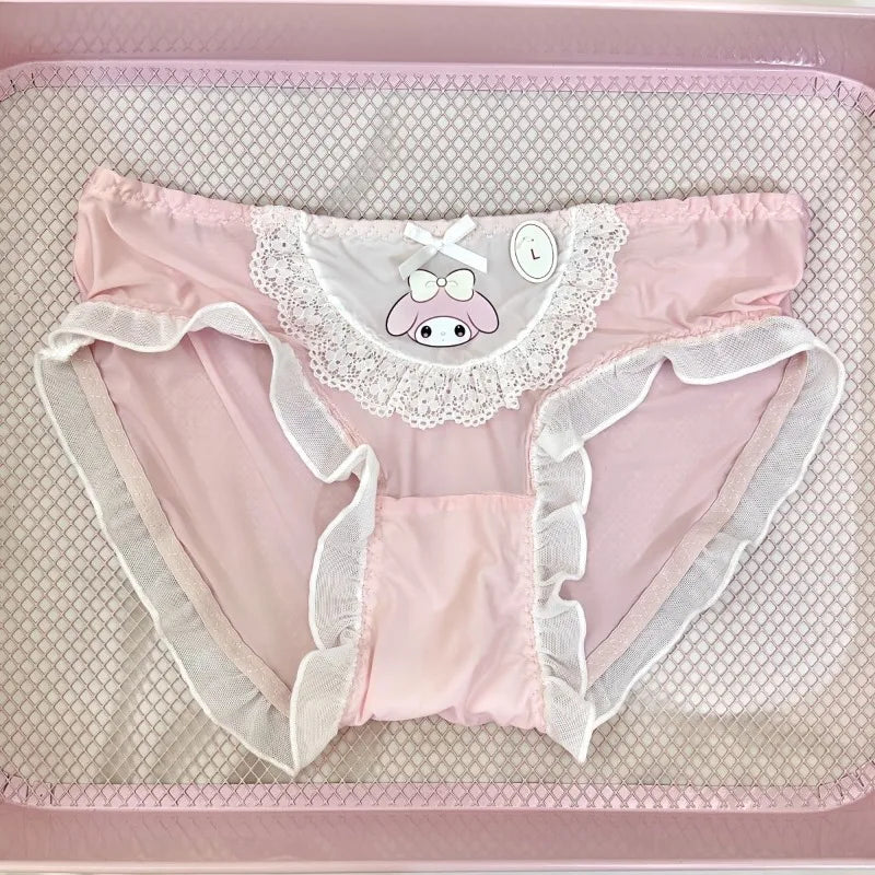 Sanrio Hello Kitty Womenโs Ice Silk Panties โ Cute Cartoon Triangle Underwear for Summer Comfort | ู
ูุงุจุณ ุฏุงุฎููุฉ ูุณุงุฆูุฉ ู
ู ุณุงูุฑูู ูููู ููุชู โ ุชุตู
ูู
ู
ุซูุซ ูุทูู ู
ู ูู
ุงุด ุงูุขูุณ ุณููู ุงูู
ุฑูุญ ูุตูู ู
ูุนุด