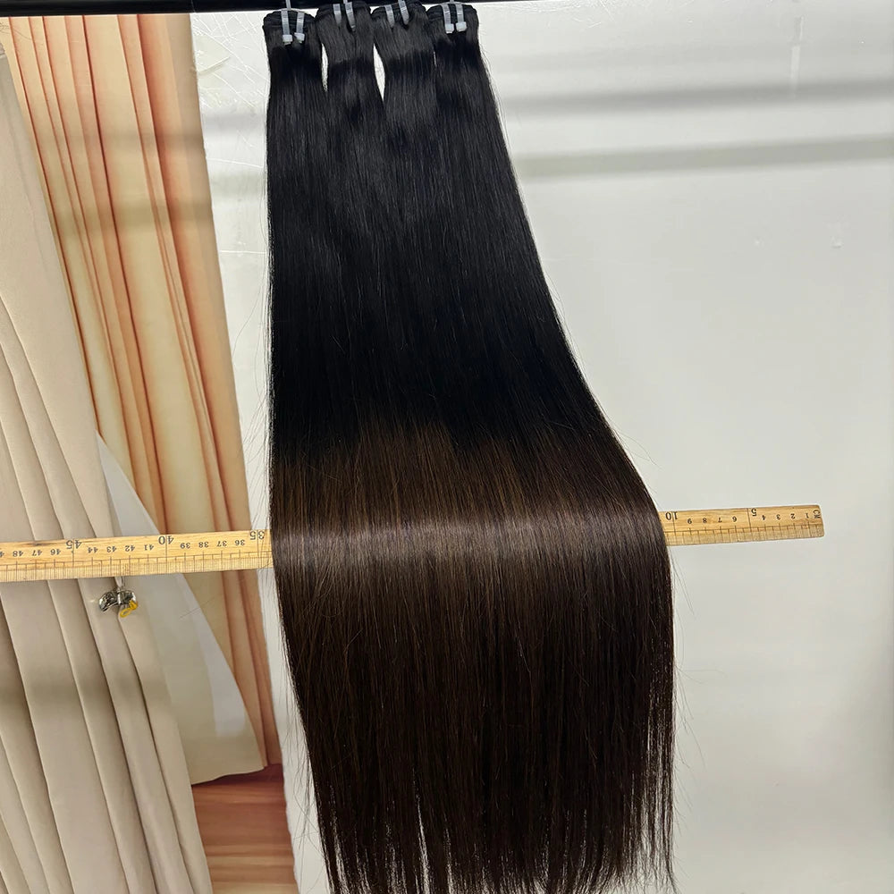 ✨ V Beauty Honey Color Virgin Hair Bundles – 16A Bone Straight Double Weft 🔷 خصلات شعر طبيعي خام بلون العسل – فردي مستقيم، مزدوج النسج من نوع 16A، غير معالج