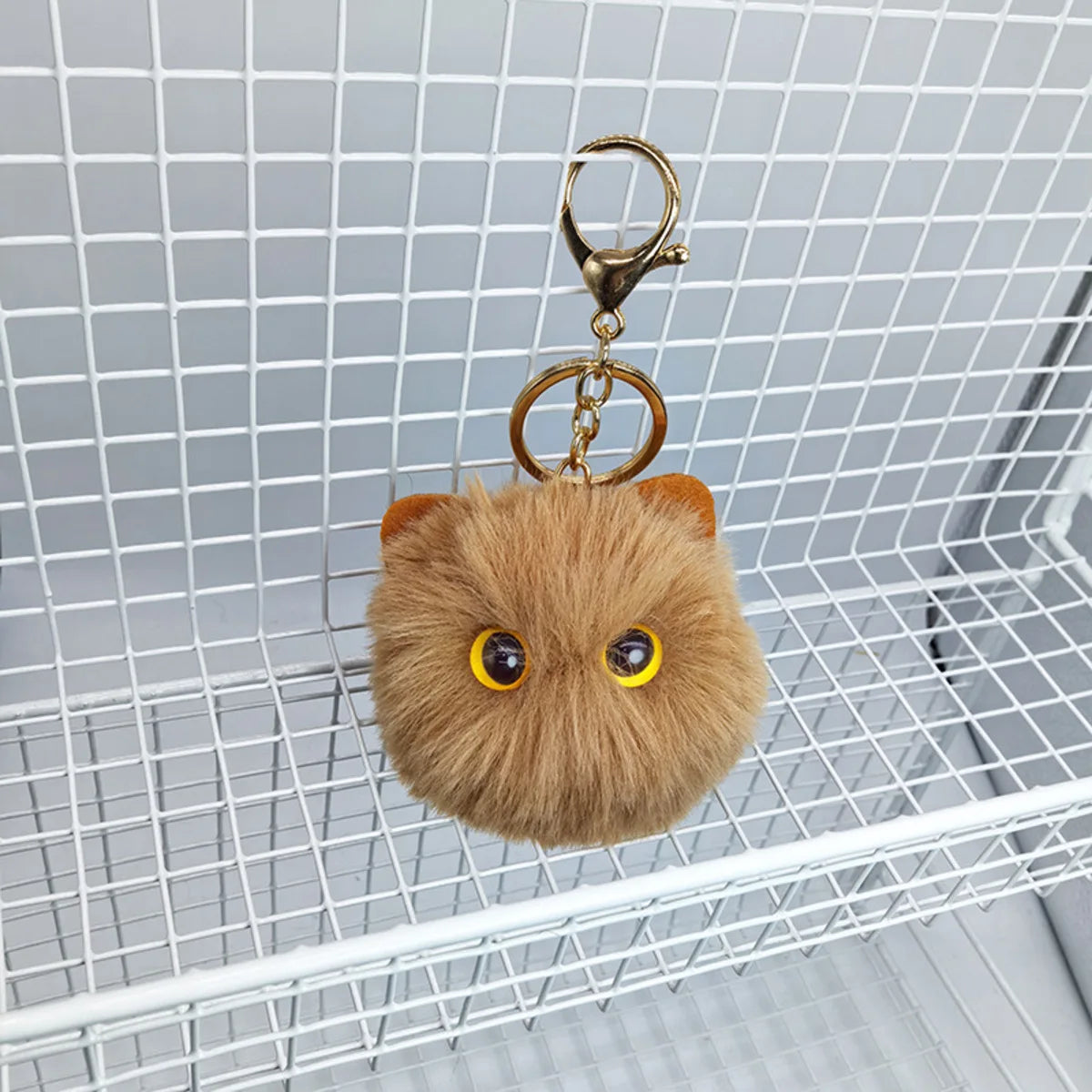Cute Plush Cat Keychain – Cartoon Doll Pendant for Bags, Cars & Gifts | سلسلة مفاتيح قطة محشوة لطيفة – دمية كرتونية مخصصة للحقائب، السيارات والهدايا