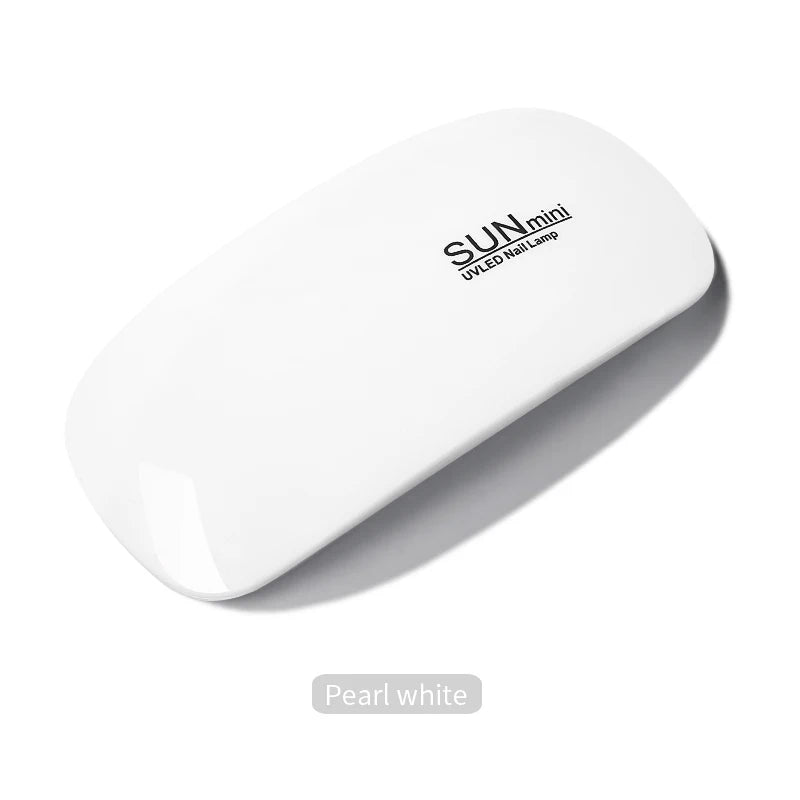 ✨ Foldable 6W UV LED Nail Lamp – Quick-Dry Gel Dryer & Manicure Tool 🔷 جهاز تجفيف الأظافر بالأشعة فوق البنفسجية 6 واط قابل للطي – لتجفيف طلاء الجل بسرعة واحترافية