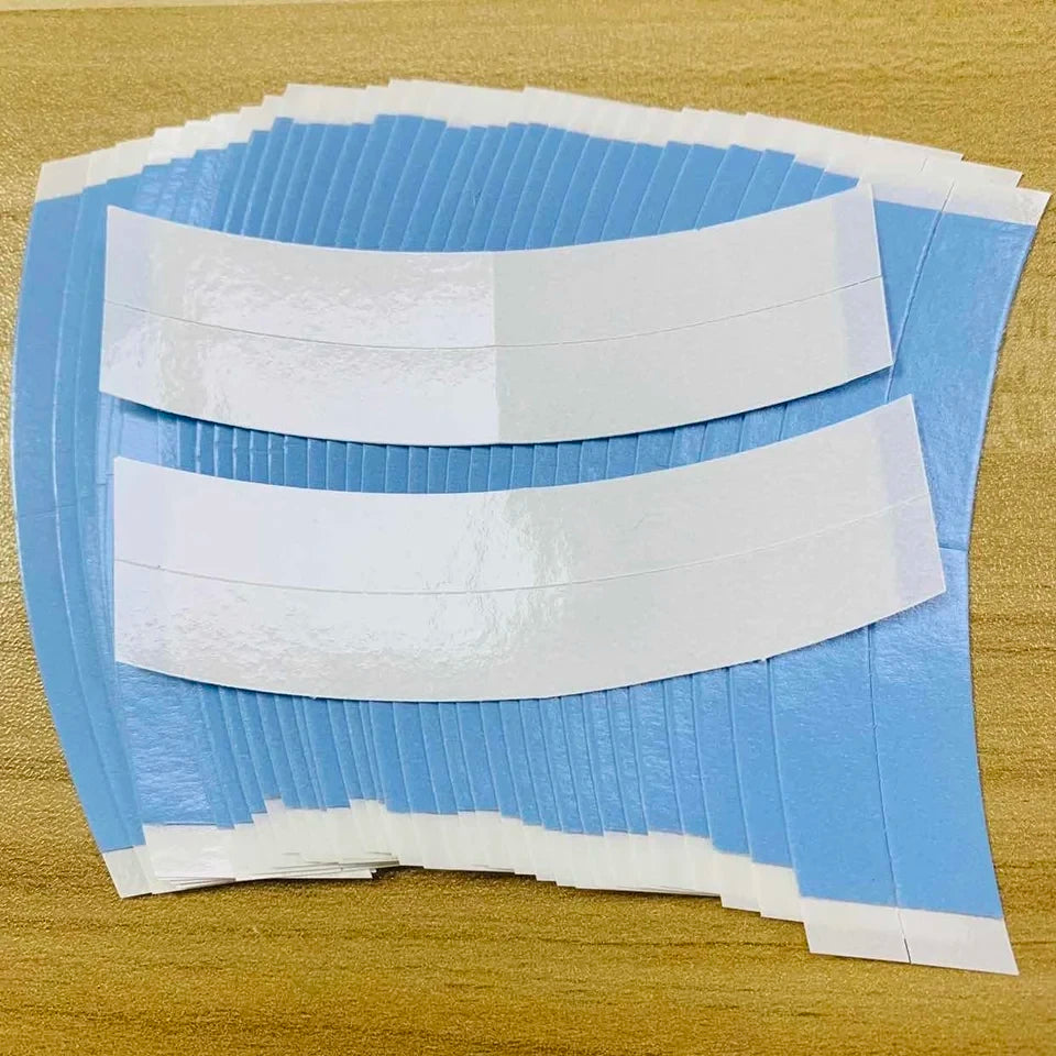 🟦 36pcs Double-Sided Lace Wig Adhesive Tape | شريط لاصق مزدوج للباروكة والإكستنشن – 36 قطعة