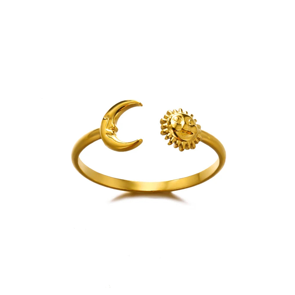 โจ 316L Stainless Steel Gold Rings โ Classic Wedding & Couple Jewelry ๐ท ุฎูุงุชู
ุณุชุงููุณ ุณุชูู 316L ุจููู ุฐูุจู โ ุชุตู
ูู
ูุงุฎุฑ ูููุงุณููู ููุฒูุงู