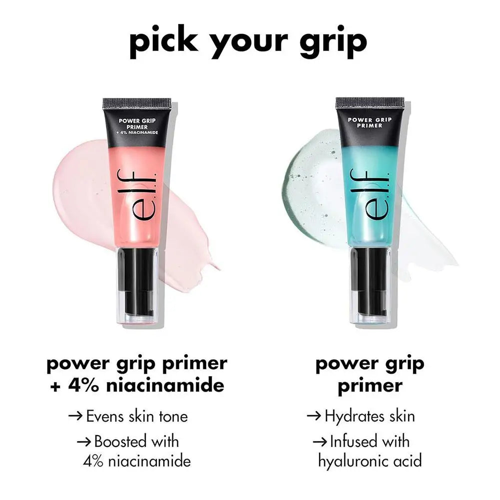 Power Grip Hydrating Primer Gel – With Hyaluronic Acid for Long-Lasting, Bright & Contoured Makeup | برايمر جل مرطّب بقوة الثبات – يحتوي على حمض الهيالورونيك لتثبيت المكياج وإشراق البشرة