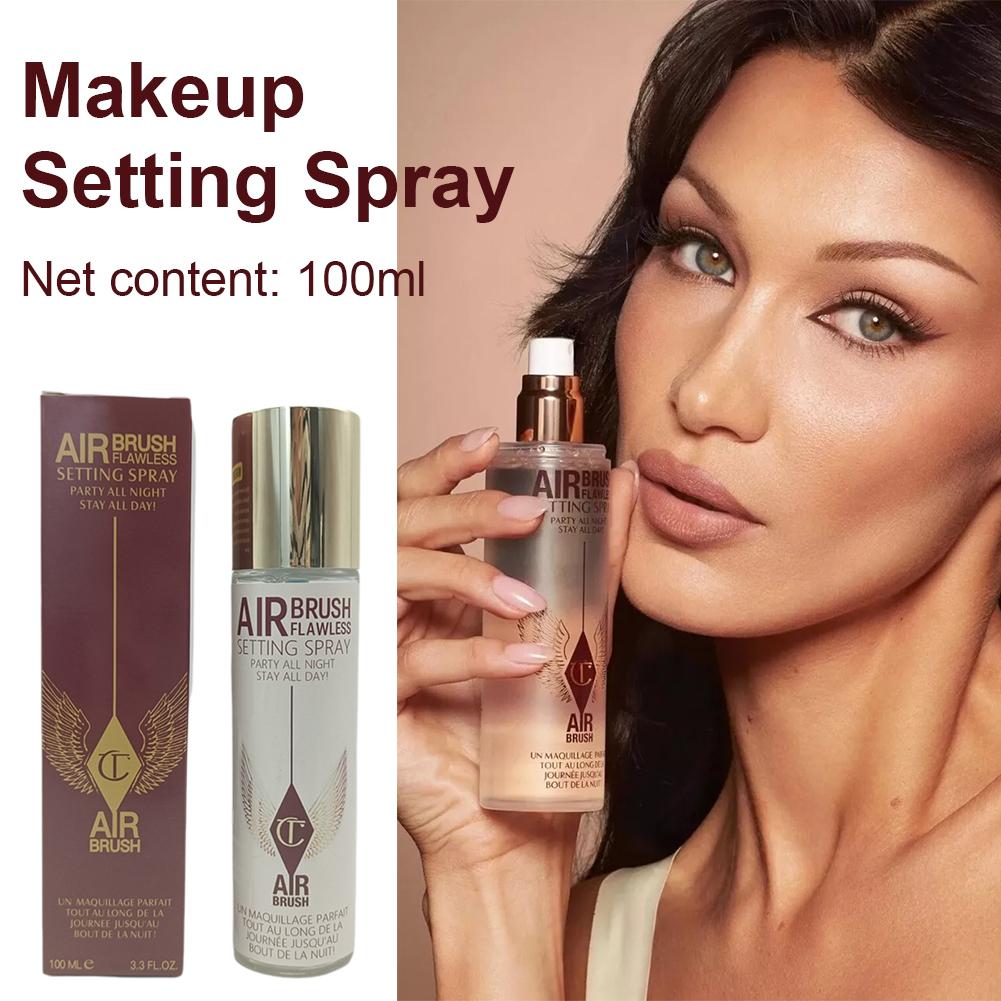 100ml flawless setting spray Moisturizing Hydrate Oil Control Long-lasting Waterproof Make Up Natural Matte Refreshing Cosmetics