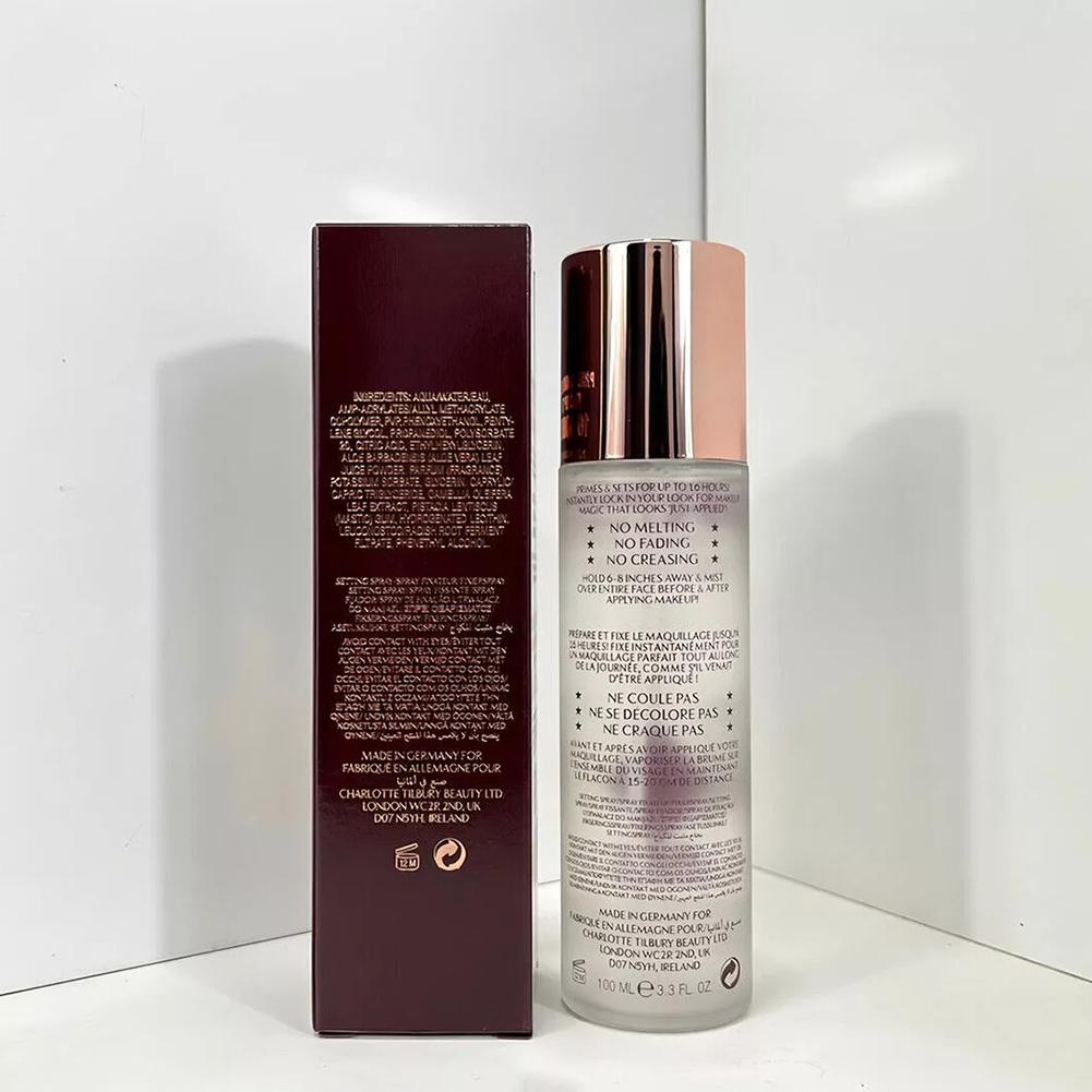 100ml flawless setting spray Moisturizing Hydrate Oil Control Long-lasting Waterproof Make Up Natural Matte Refreshing Cosmetics