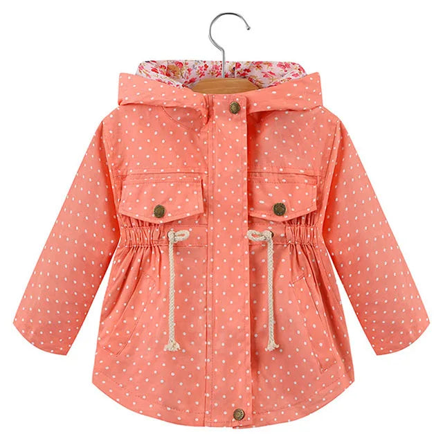 Girls Windbreaker Coat