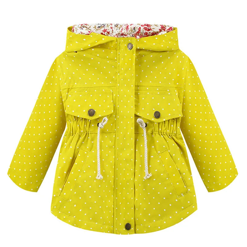 Girls Windbreaker Coat
