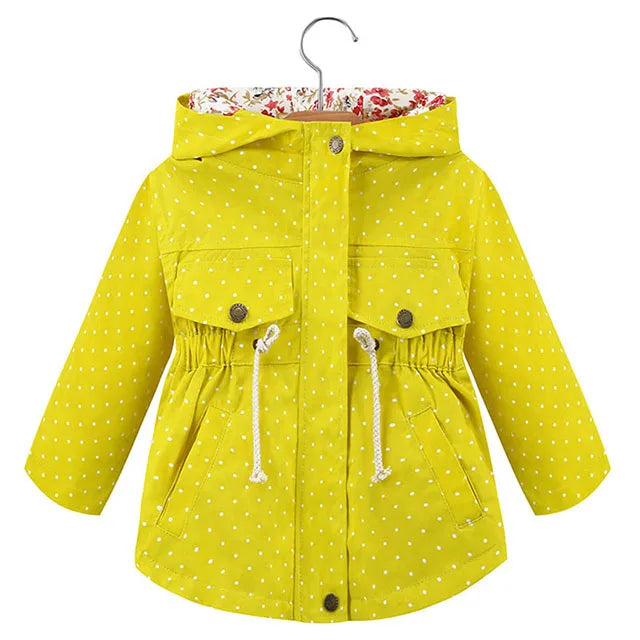 Girls Windbreaker Coat