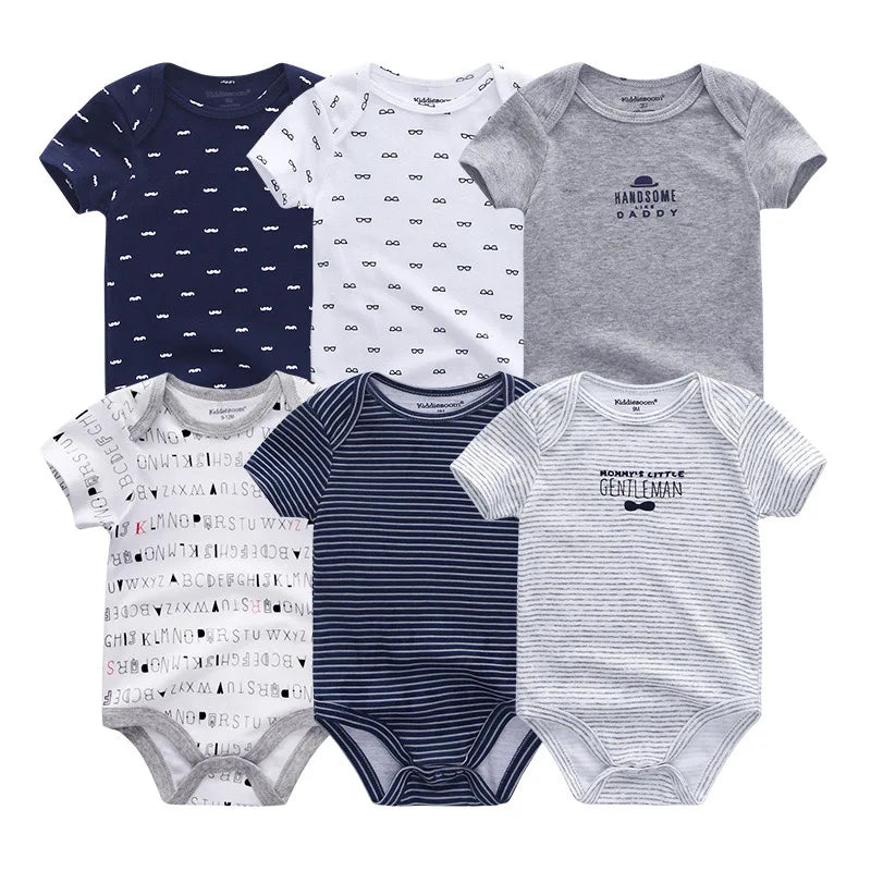 Baby Girl Jumpsuit 6Pcs/Lot Body Suit Spring Summer Toddler Boys Romper