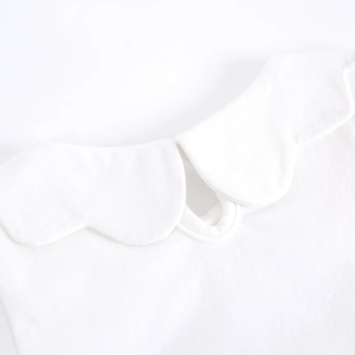 Sanlutoz Soft Cotton Baby Girls T-shirt Cute Infants Tops Clothing White Newborn