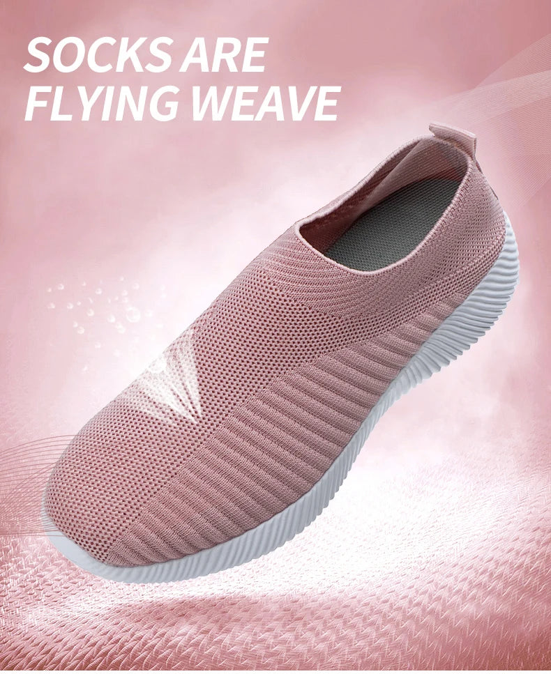 Women’s Vulcanized Slip-On Sneakers – High Quality Loafers, Plus Sizes Available | حذاء نسائي فلكنايزد بدون رباط – لوفزر أنيقة عالية الجودة، مقاسات كبيرة متوفرة