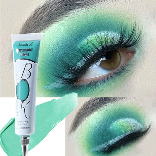 White Dark Eye Shadow Base Cream Eye Concealer Easy To Color Base Makeup 24 Hours Makeup Waterproof Matte Eyeshadow Primer