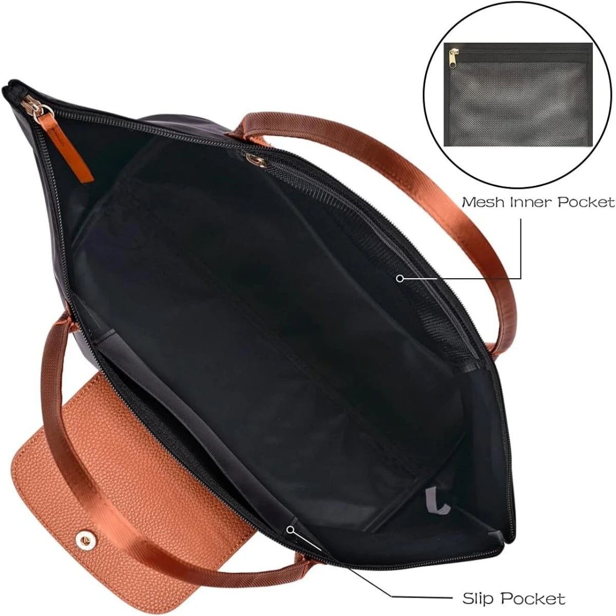 New Large Capacity Shoulder Bag Nylon Women's Tote computer bag Waterproof Storage Bag Gym Bag Mummy Bag Shopping Bag