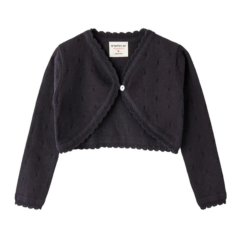 Baby Girl Shawl Jacket Summer Infant Cardigan Outerwear Baby Clothes