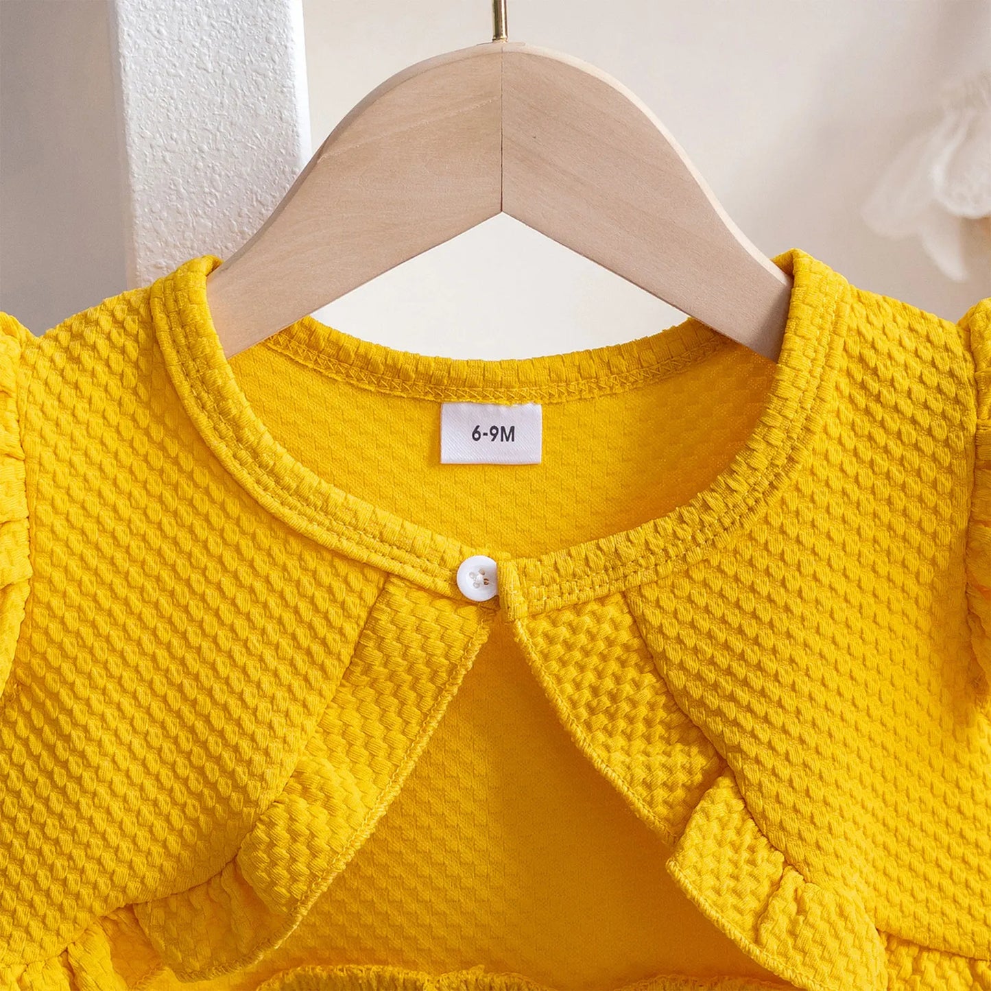 Baby Girl Sweet Summer Cardigan Bolero Jacket Short Fly Sleeve Ruffled Coat Outerwear Toddler Clothes for Wedding Birthday Party