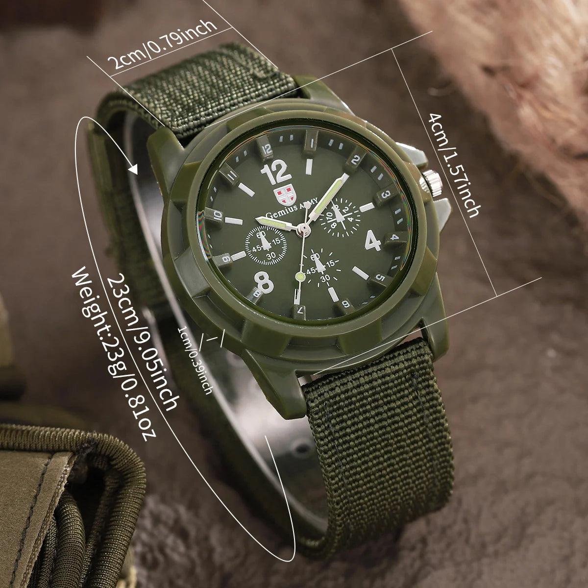4PCS Men Military Watches Set Casual Sport Quartz Watch Nylon Band Male Clock Watch Relogios Masculino(Without Box)