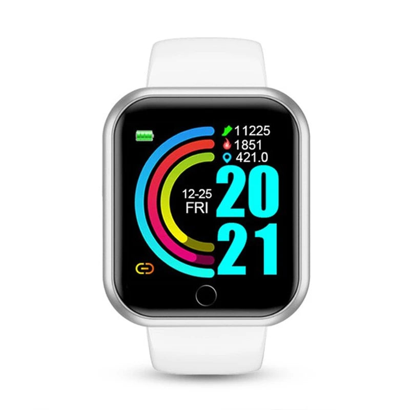 Bluetooth Smart Watches For Women Men Networked Phone Control Music Smartwatch Fitness Sports Bracelet Health Monitor Clock Y68