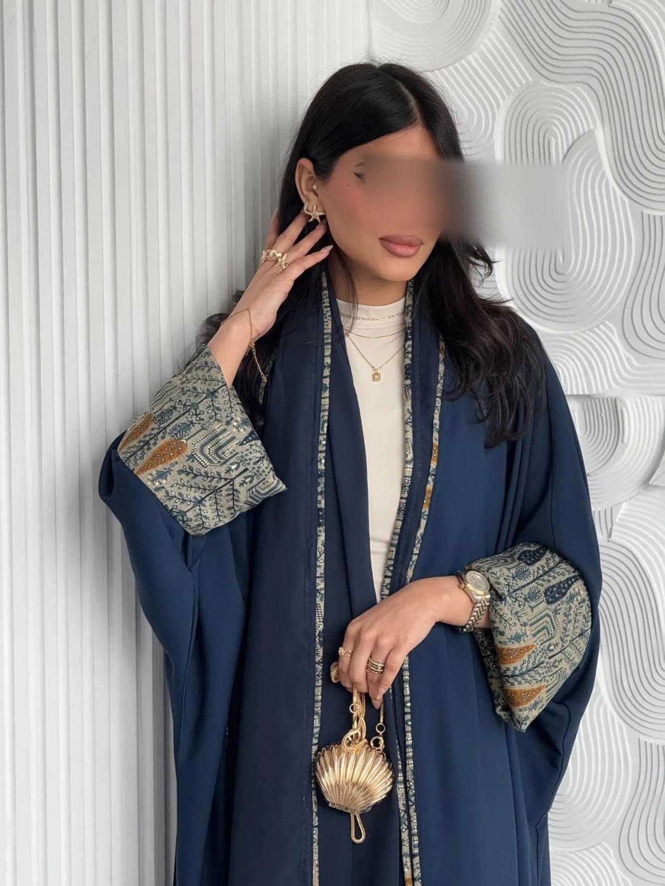 New arrival elegant 2-piece women abaya for spring season, Ramadan gatherings, and Eid celebrations