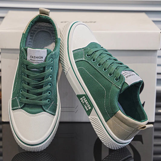 Fashion canvas casual shoes high-quality men's board shoes sports sneakers F8S6A10H