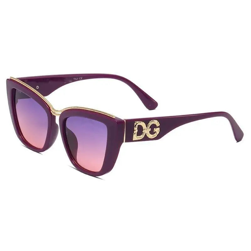 Large Frame Retro Women’s Sunglasses – European & American Style