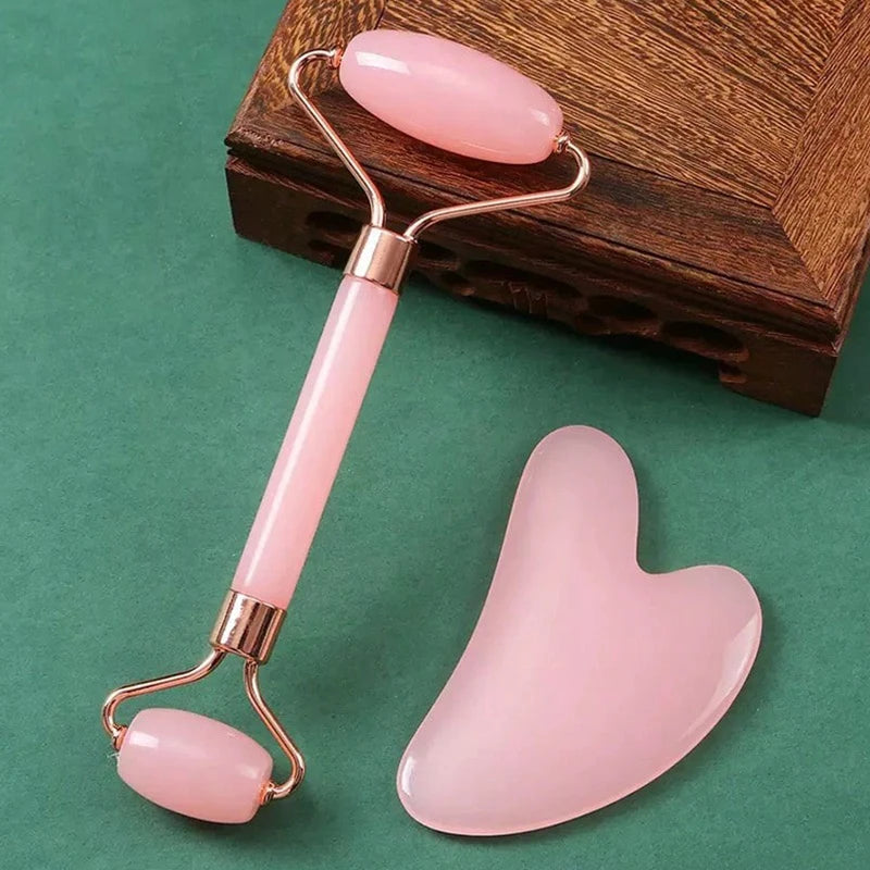 Facial Roller & Gua Sha Set