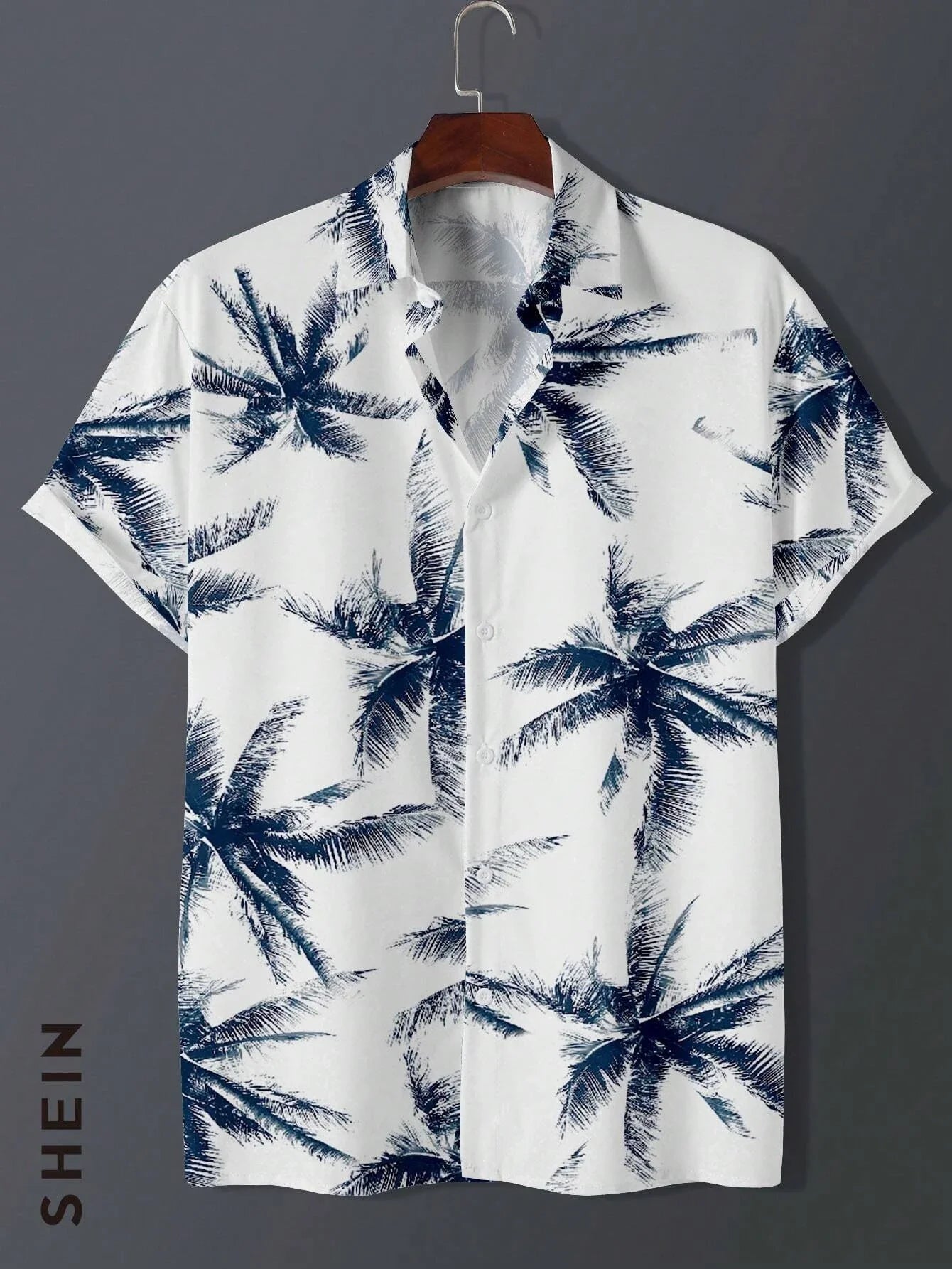 Men’s Printed Casual Shirt – Hawaiian Retro Oversized S–5XL
