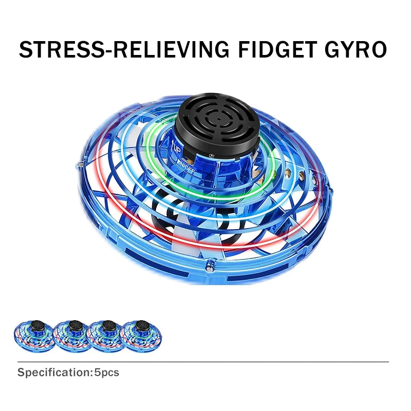 LED Rotating Flying Disc Toy – Hand Control