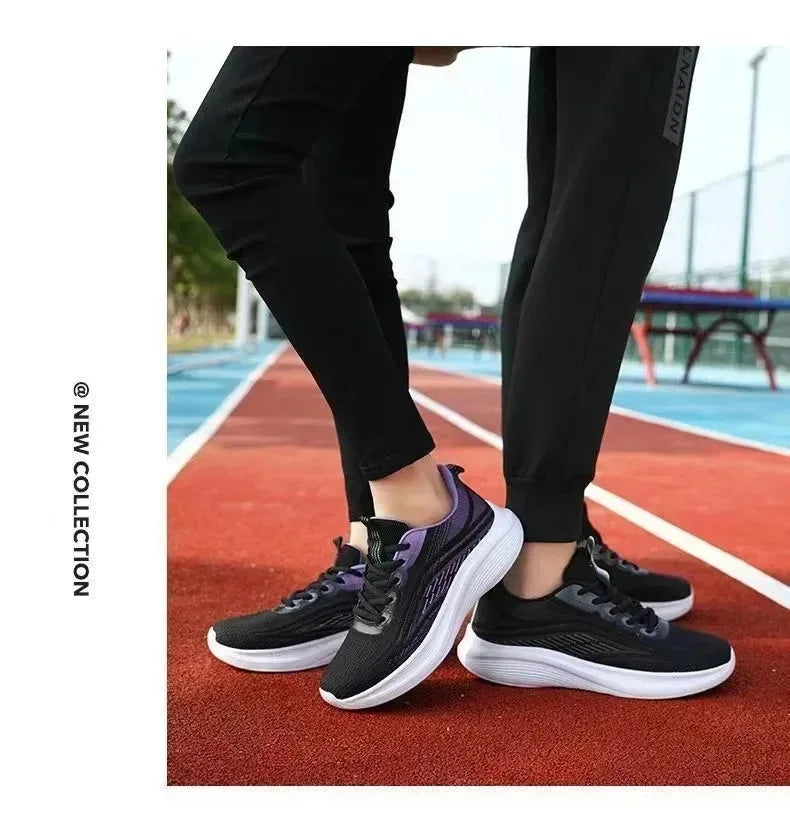 2024 Women’s Fashion Sneakers – Breathable Anti-Slip Running & Hiking Shoes | حذاء رياضي نسائي 2024 – شباشب تنفس مريحة مانعة للانزلاق للجري والمشي
