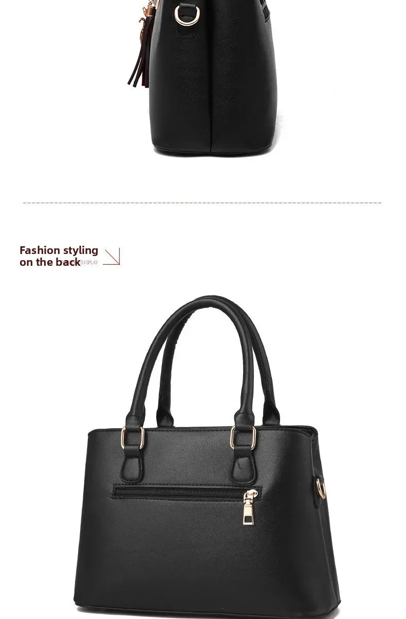 Trendy Large Capacity Women's Handbag Fashionable Mother-Child Shoulder Bag