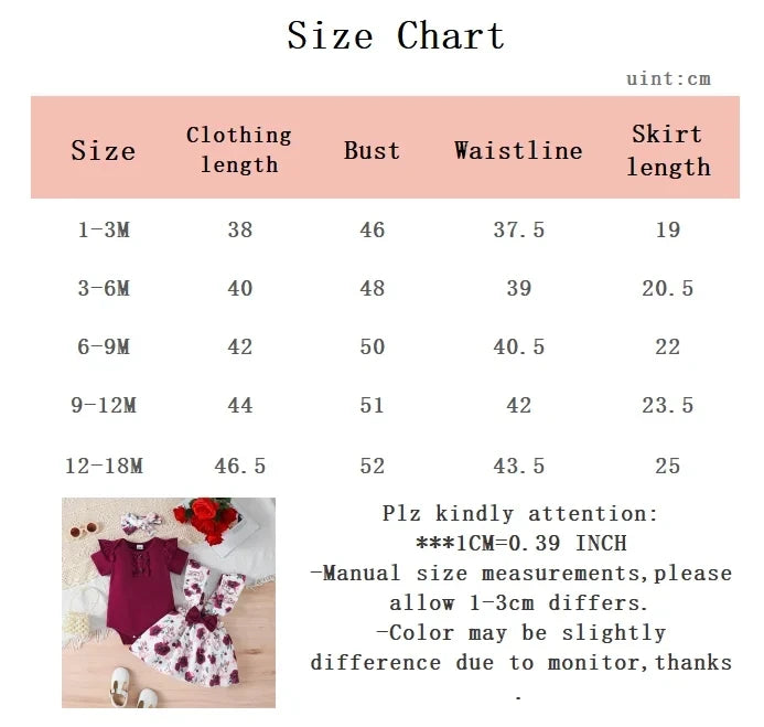 Baby girl Summer Set Solid Color Jumpsuit+Rabbit Printed Shoulder